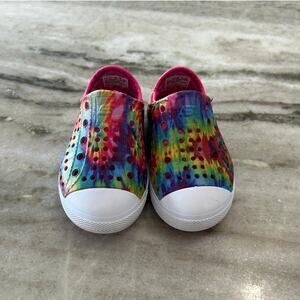 Skechers Foamies Guzman Steps Tie-Dye Slip-On Shoes – Toddler Size 6C